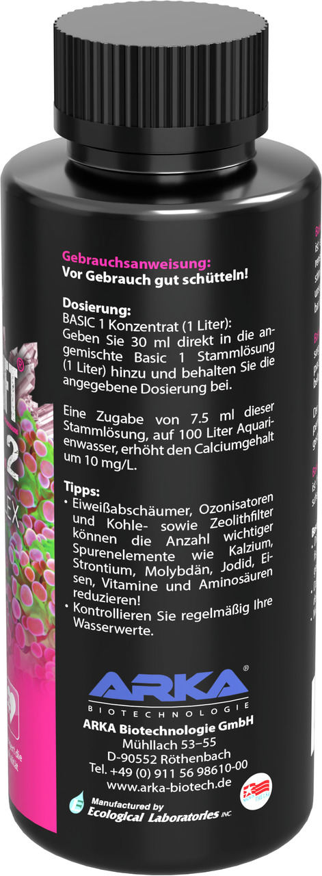 MICROBE-LIFT Basic 1.2 Elementekompl 120 ml