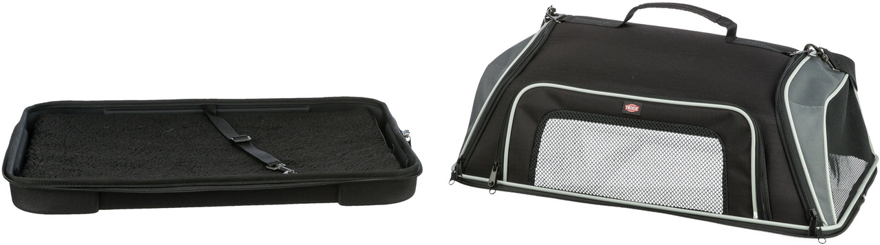 TRIXIE AirlineTasche Boarding 55×23×40 cm schwarz