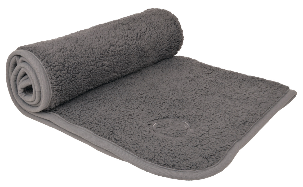 Petlando Kuscheldecke Anthea Small 100 x 70 Centimeter grau Hundeschlafplatz