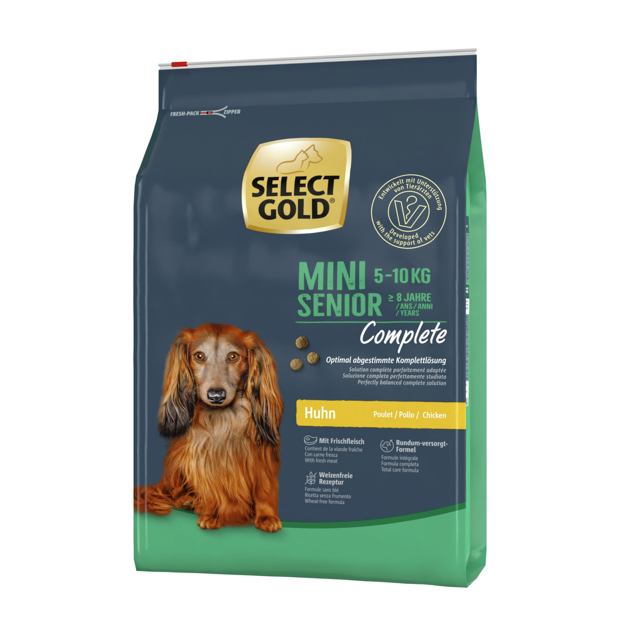 Select Gold Senior Mini Huhn/Truthahn 4 kg