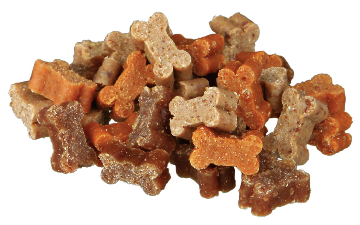 Sparpaket 2 x 500 g Trixie Trainer Snack Mini Bones mit Rind, Lamm und Geflügel Hunde Snack