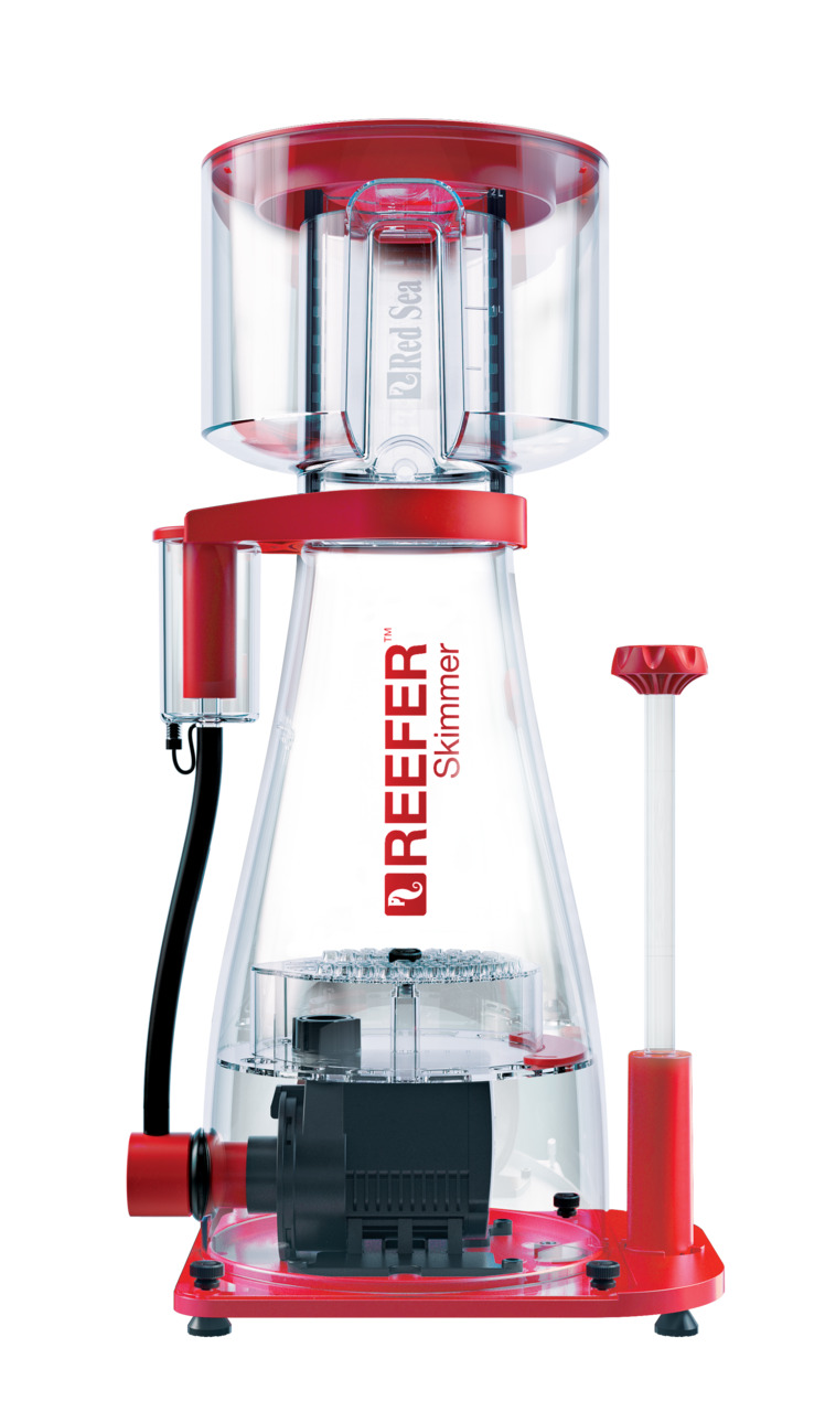 Red Sea Reefer Skimmer: Eiweißabschäumer für Meerwasseraquarien, modernes Design, starke Pumpe, präzise Einstellung, optimal für Wasserqualität.
