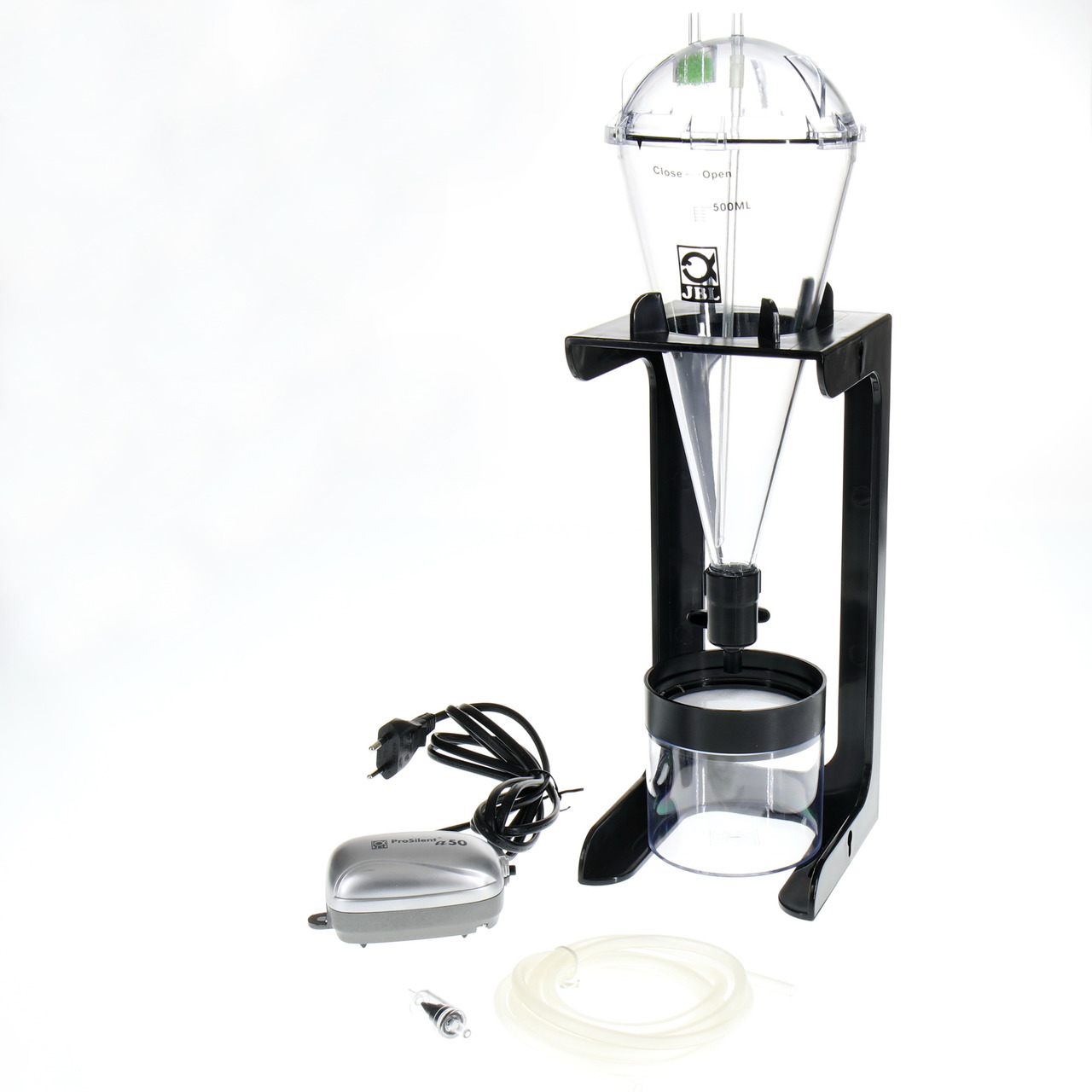 JBL ArtemioSet: Komplettset für Artemia-Zucht, ideal für Aquarienliebhaber. 500 ml Brutbehälter, Luftpumpe, Zubehör inkl.