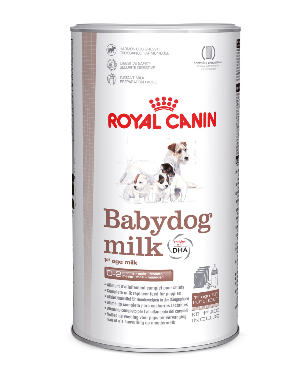 Sparpaket 2 x 400 g Royal Canin Babydog Milk 1st Age Milk Hunde Nahrungsergänzung
