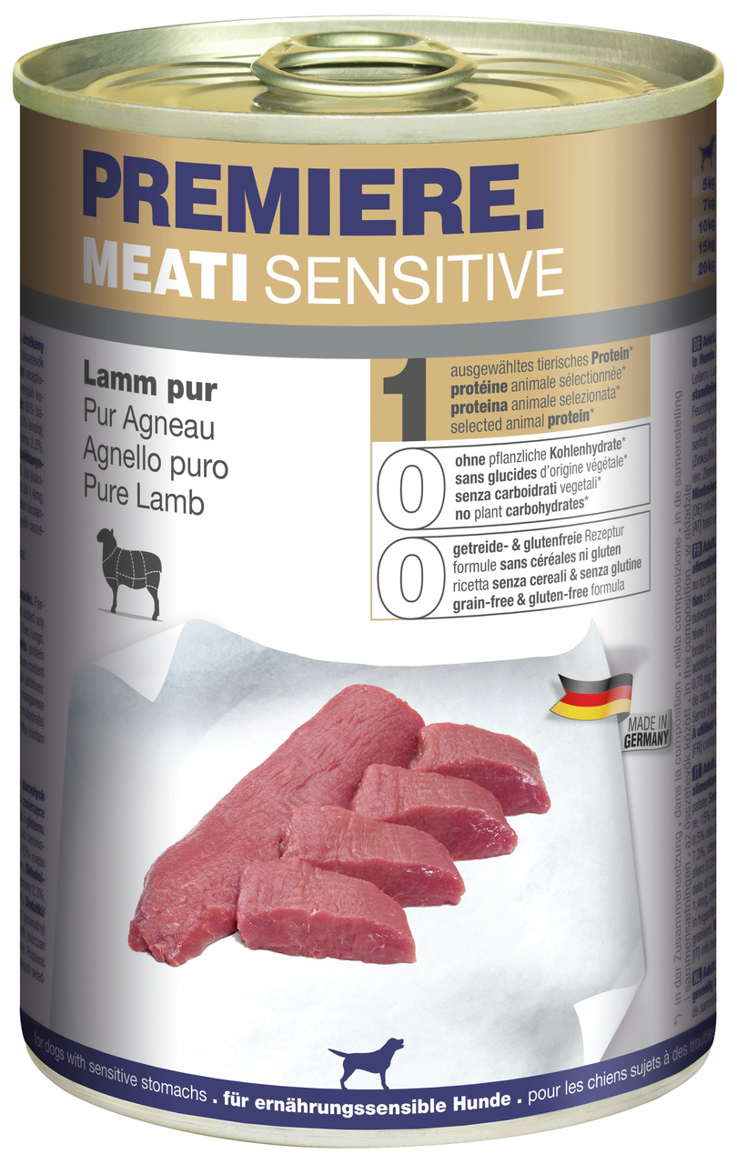 PREMIERE Meati Sensitive Lamm Pur 400 g