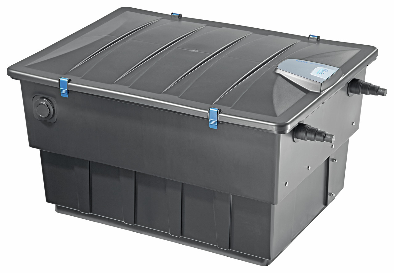 Oase BioTec ScreenMatic² 40000, Durchlauffilter für Teiche bis 40.000 L, effektive Schmutzentfernung, robustes Gehäuse, innovativ.