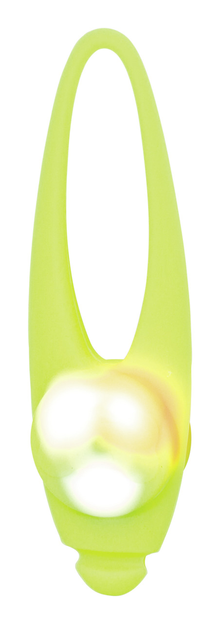 TRIXIE LED-Sicherheitslicht, Hunde, Gelb, wetterfest, bessere Sichtbarkeit bei Dunkelheit, ideal für Spaziergänge, leicht anzubringen.