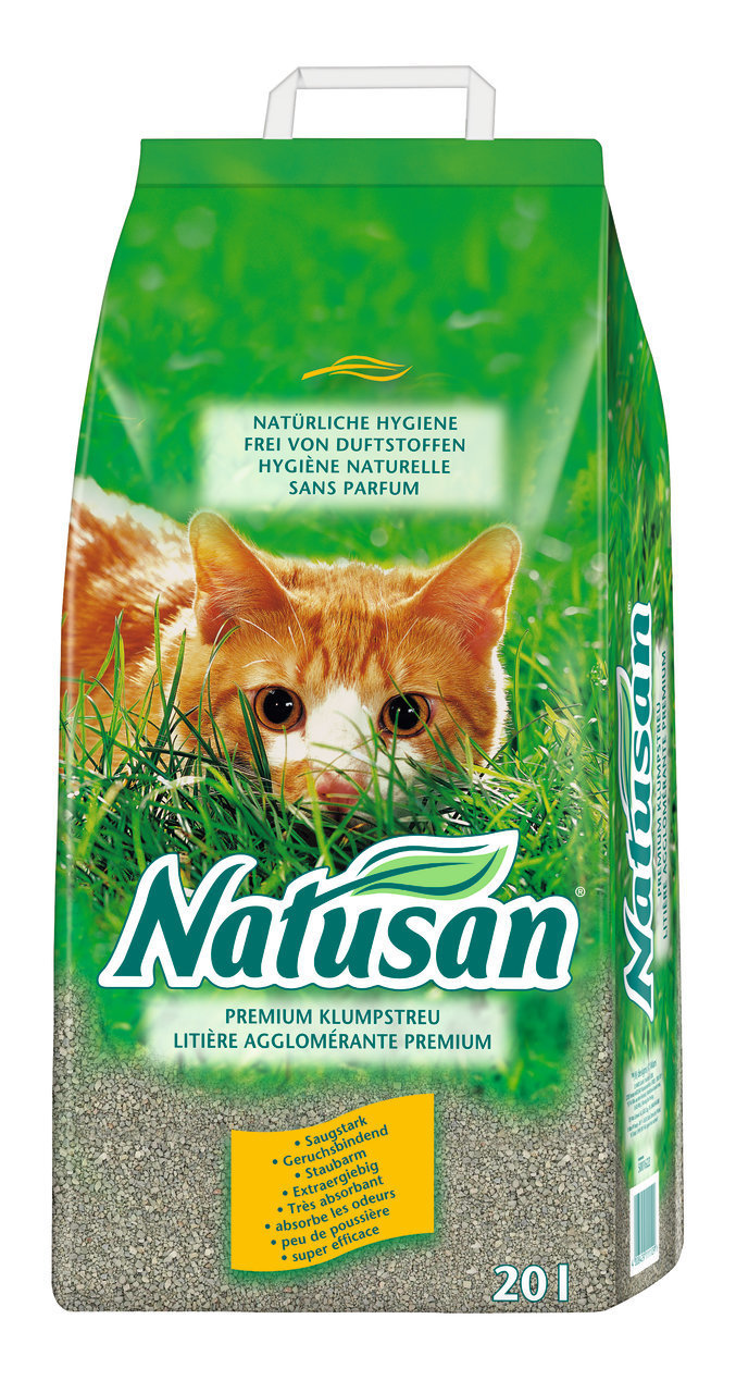 Natusan Premium Klumpstreu Katzenstreu 20 l