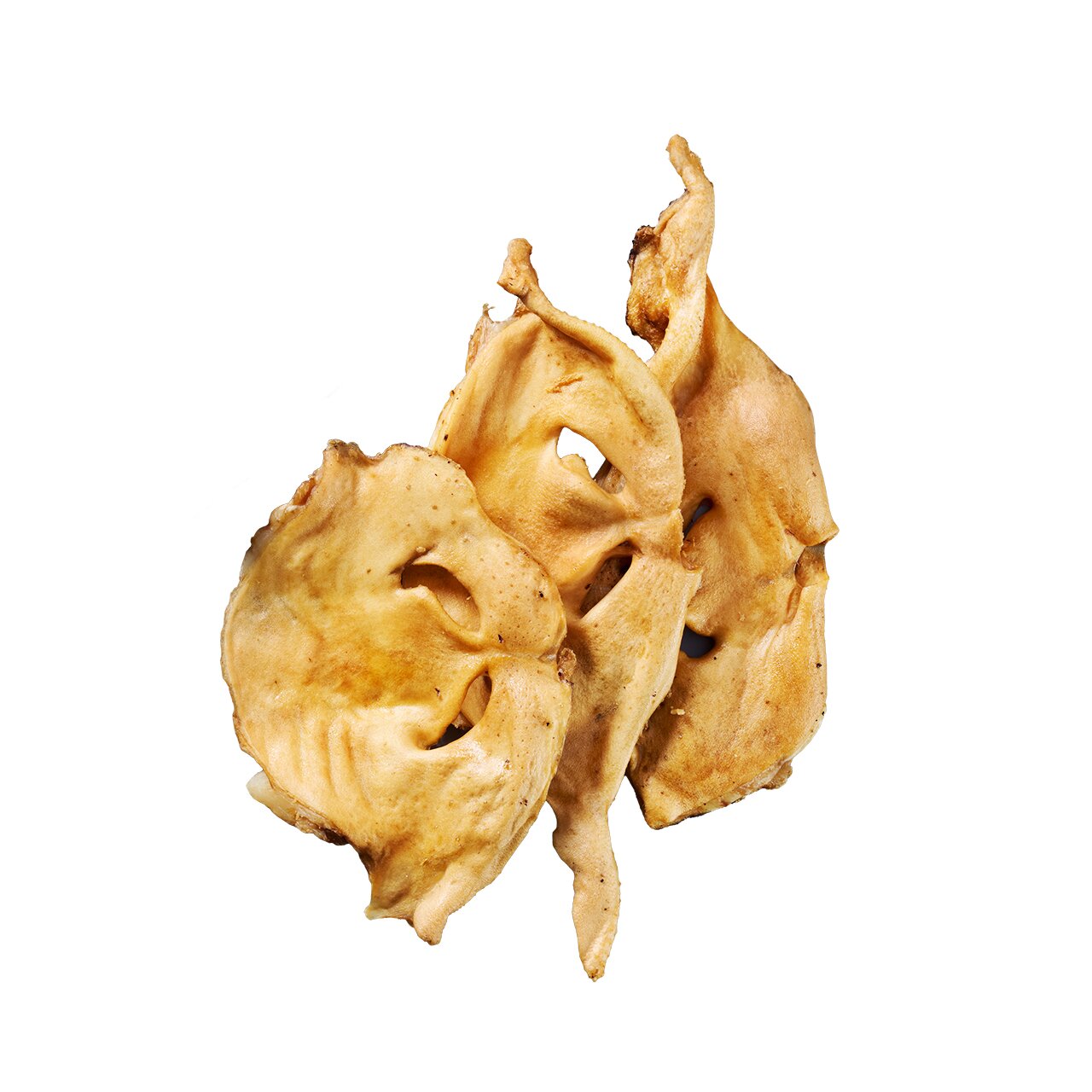 LOTTIS HÄPPCHEN Schweineohren für Hunde, natürlicher Kausnack, unterstützt Zahnreinigung, Menge: ca. 3 Stück.