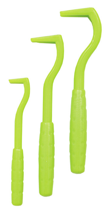 Vetlando Zeckenhaken, 3 Größen, für Hunde & Katzen, ergonomisch, sicher, grün, zur Zeckenentfernung.