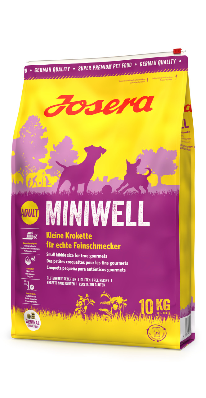 Josera Miniwell Hunde Trockenfutter 10 kg