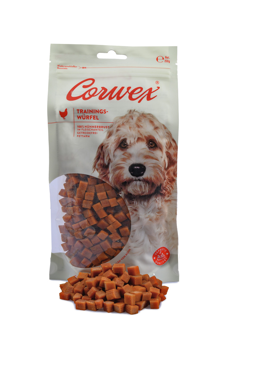 Corwex Trainingswürfel Huhn 250 g