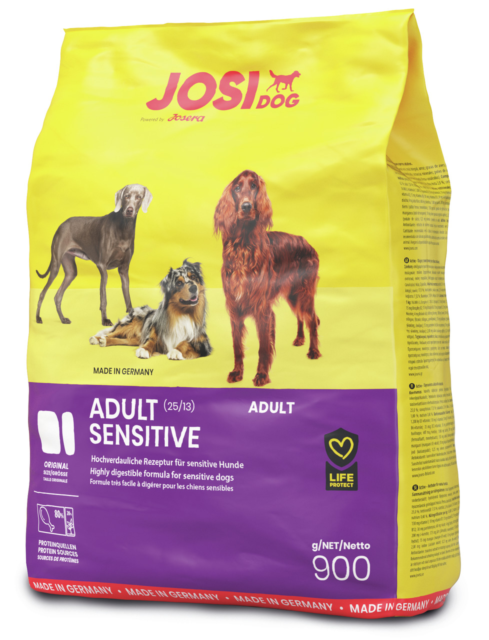 Josera JosiDog Adult Sensitive Hunde Trockenfutter 900 g 