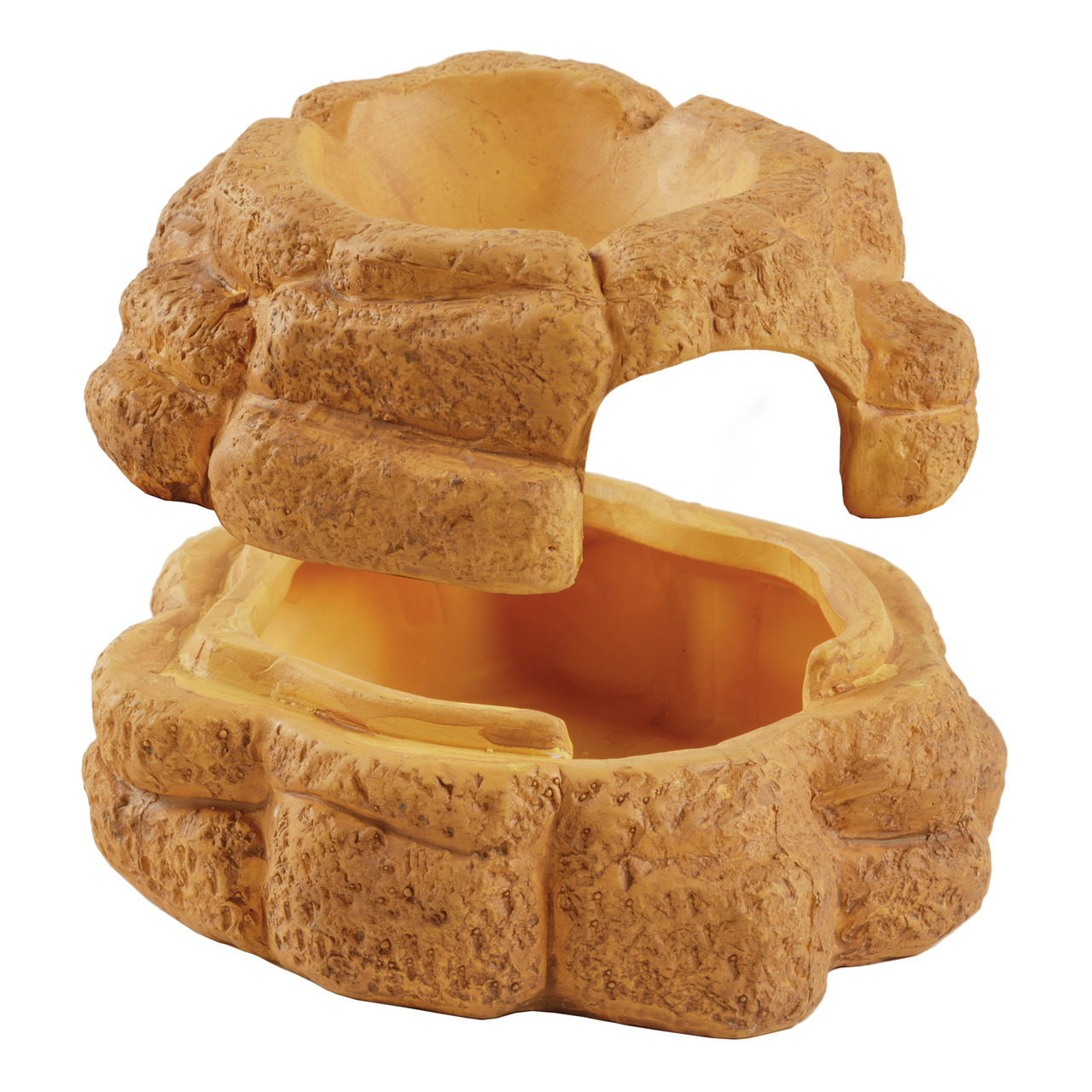 Exo Terra Reptilienversteck, Felsen-Design, für Reptilien/Amphibien, realist. Oberfläche, sicherer Rückzugsort, ideal für Terrarien.