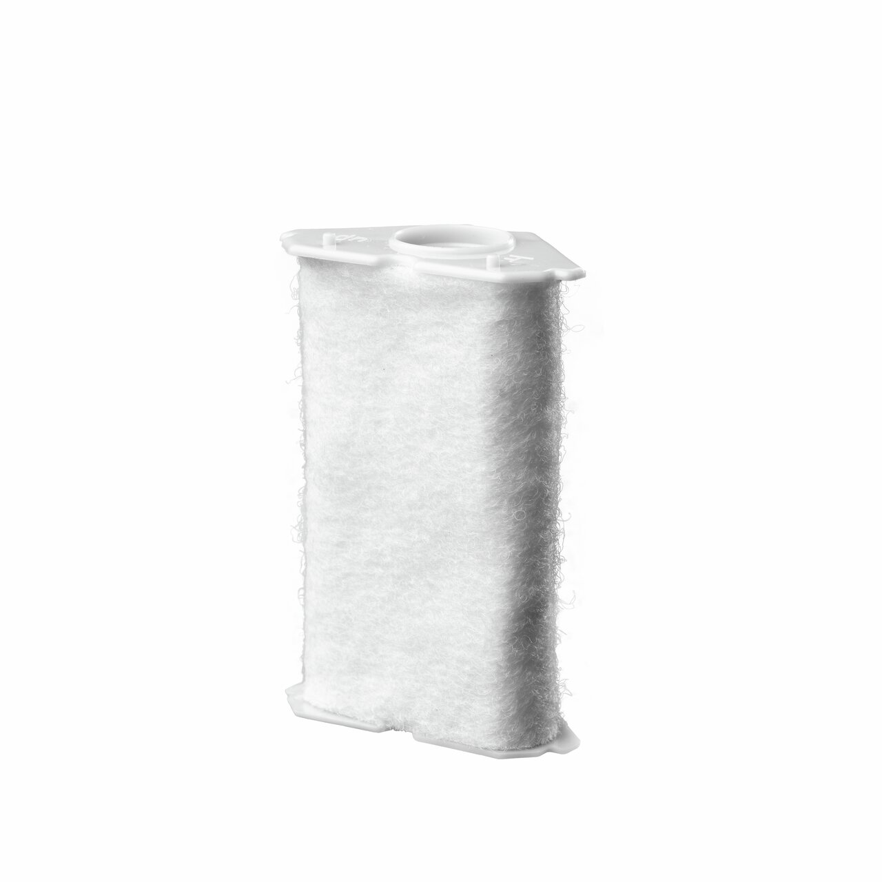 Filtereinsatz von Trixie, geeignet für Katzen-Trinkbrunnen. Weißer Ersatzfilter zur Reinigung von Wasser für Haustiere.