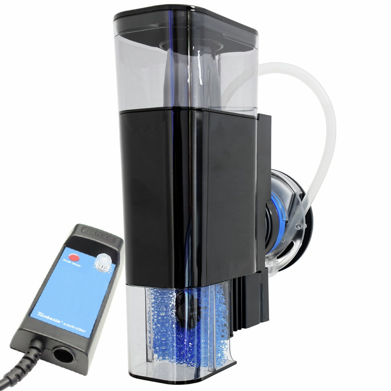 TUNZE Comline DOC Skimmer 9004 für Aquaristik, kompakter Abschäumer mit Controller, ideal für Meerwasseraquarien bis 250 l.