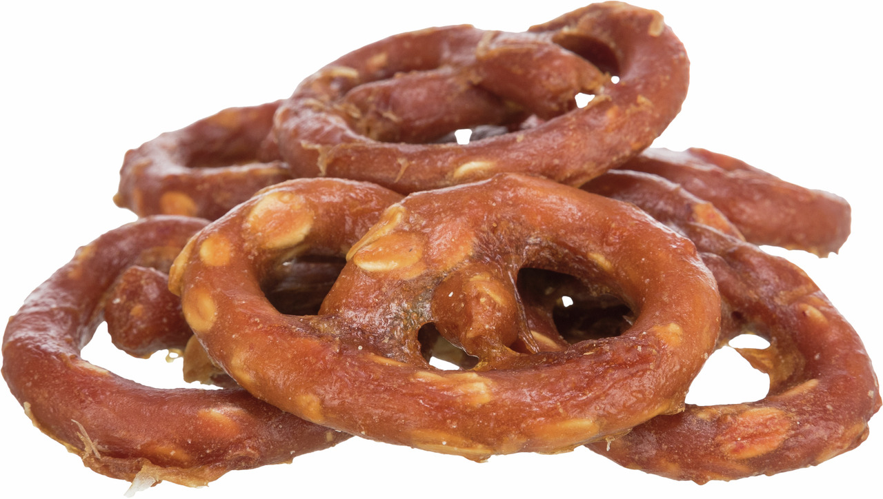 Sparpaket 2 x 100 g Trixie Mini Pretzel mit Huhn Hunde Snack