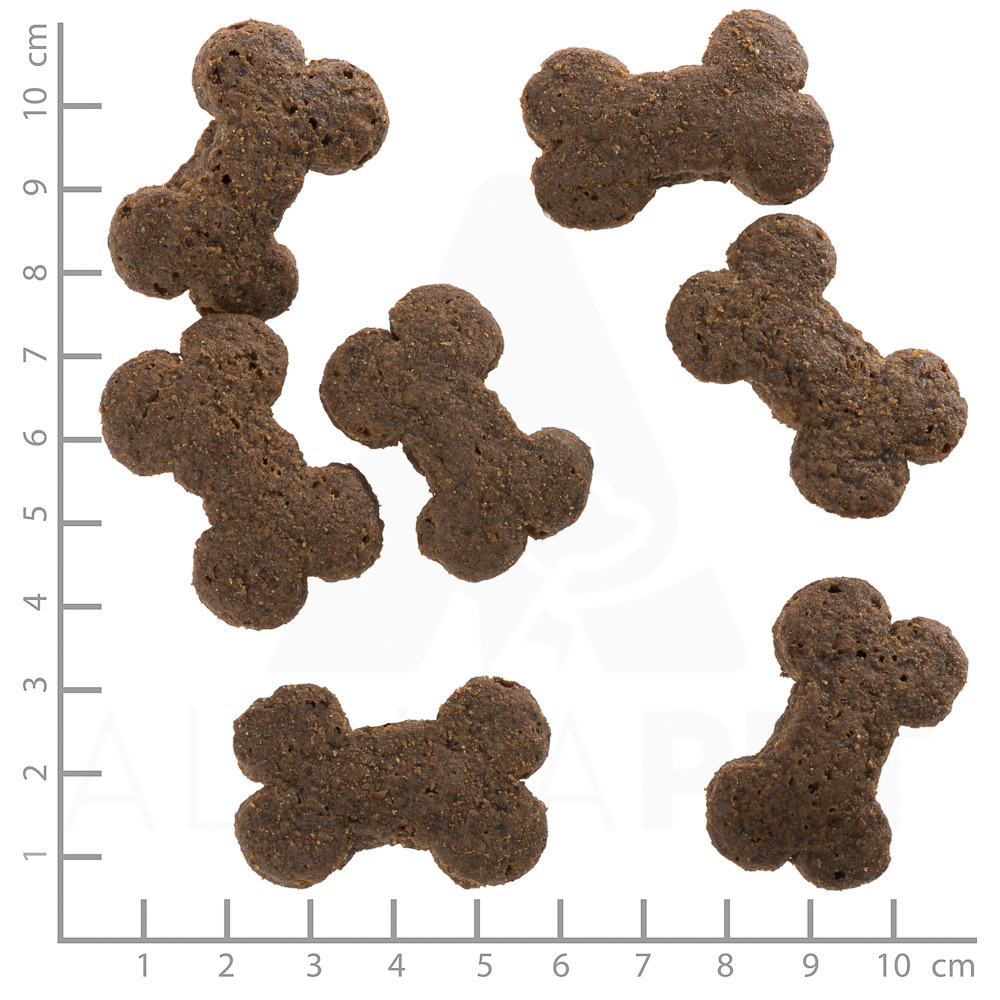 Wolfsblut Hundesnacks, Knochenform, für Hunde, natürliche Zutaten, ca. 4 cm, ideal als Belohnung/Trainingsergänzung.