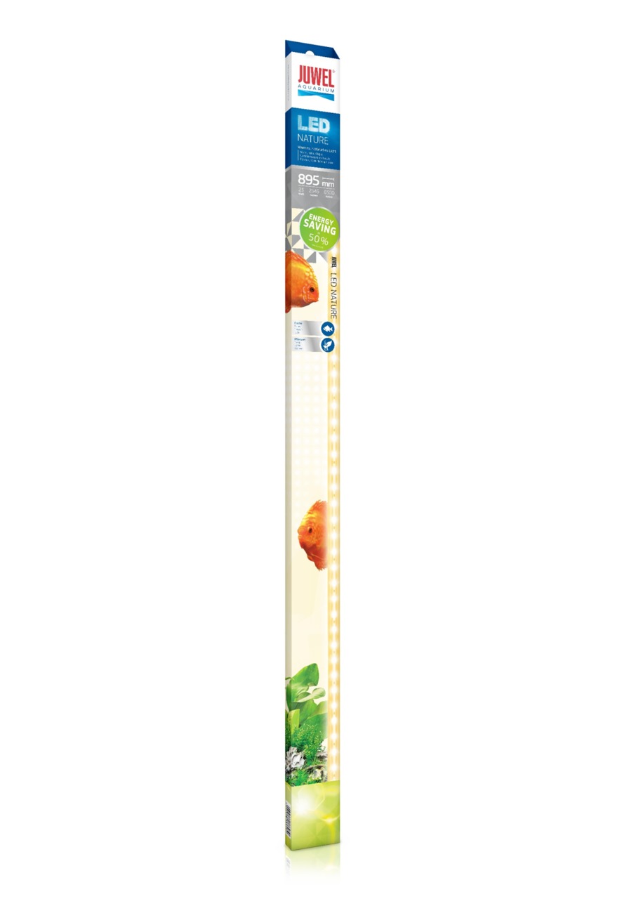 JUWEL LED Nature, LED-Leuchte für Aquarien, energiesparend (bis 50 %), 895 mm, für Fische & Pflanzen.