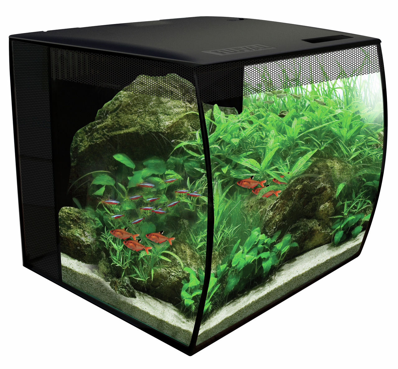 FLUVAL Flex Nano-Aquarium-Set 34 Liter schwarz