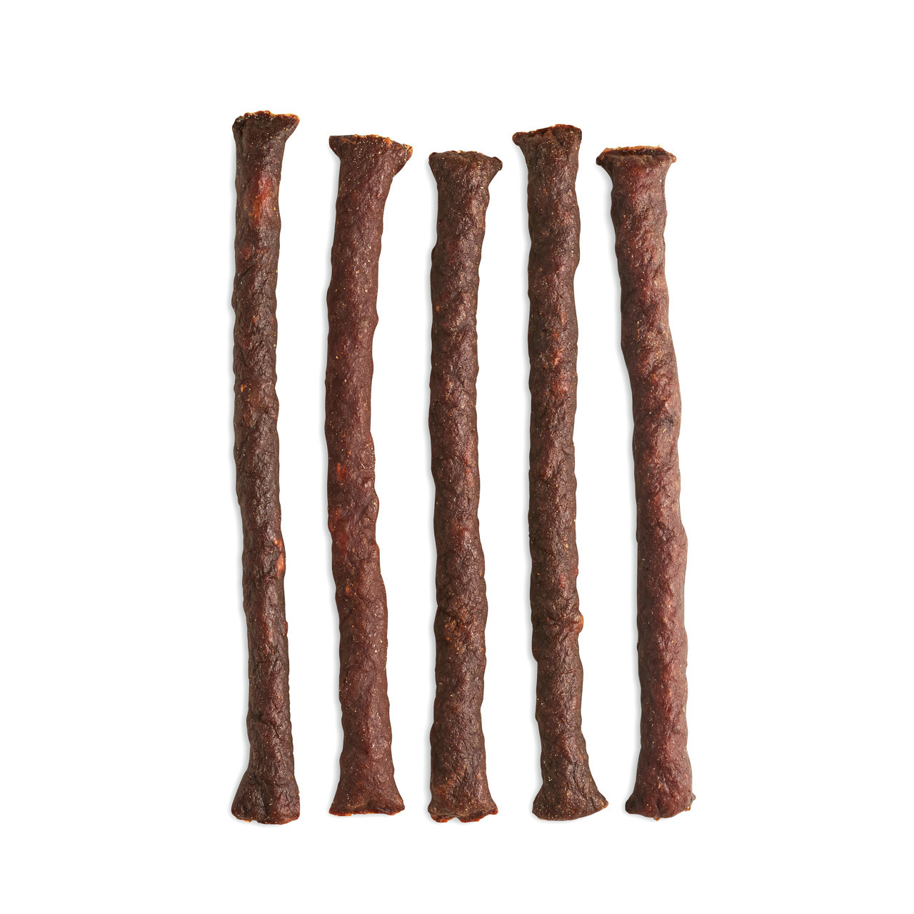 Lottis Häppchen Kaustangen für Hunde, Rind, 5 Stk., natürl. Textur, Snack-Belohnung, perfekt für zwischendurch.