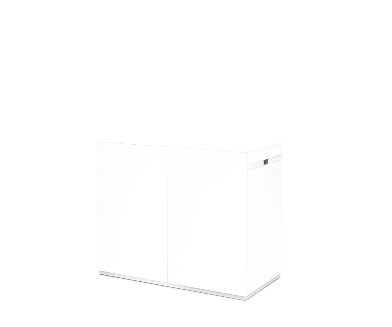 Oase Unterschrank ScaperLine 60 Weiß, für Aquarien bis 60 cm, minimalistisch, Stauraum für Zubehör/Technik, ideal für moderne Wohnräume.