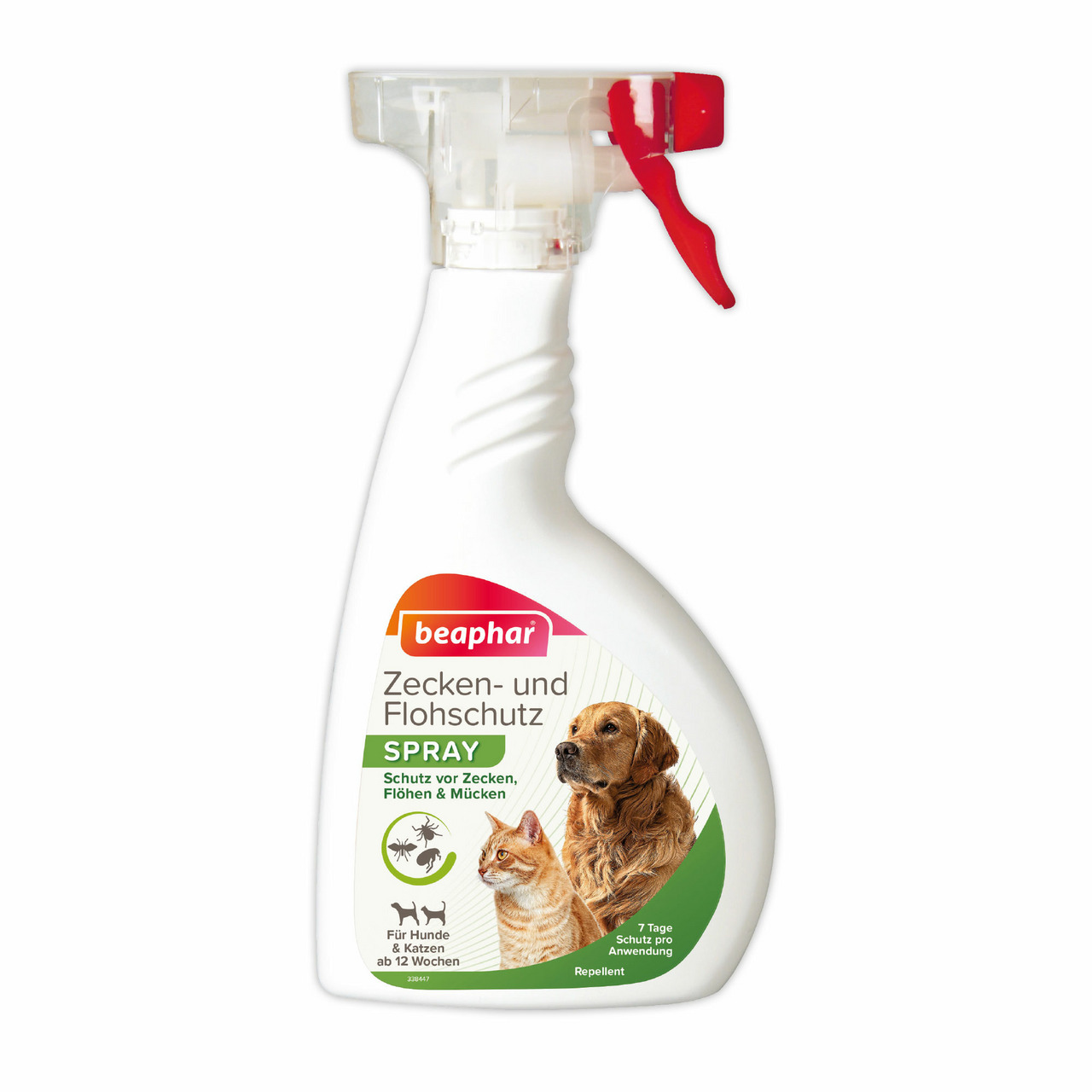 beaphar Zecken- und Flohschutz Spray 400 ml
