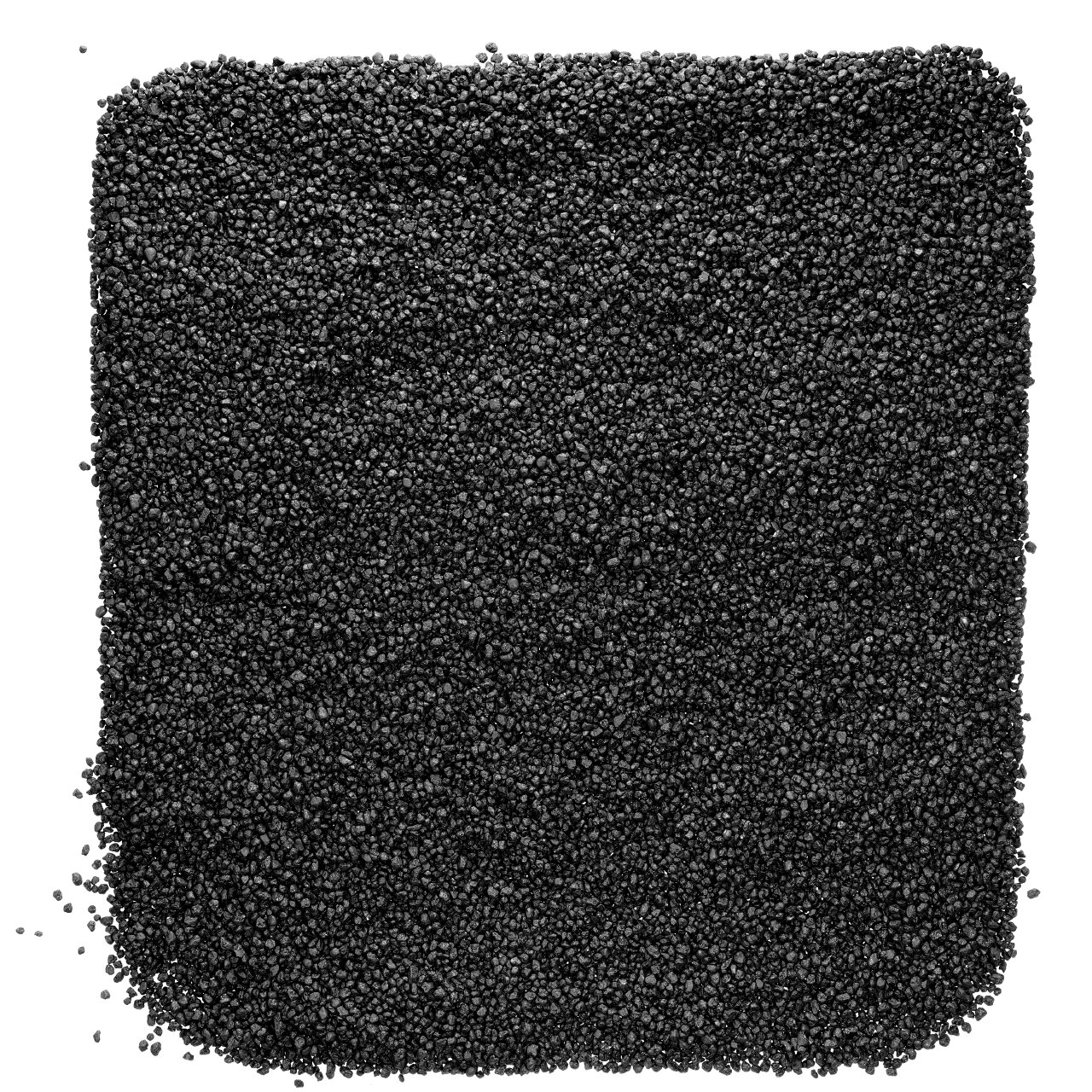 ALOHA Aquarienkies Schwarz für Aquarien, schwarze Körnung als Bodengrund für Zierfische, dekorativ und natürlich.