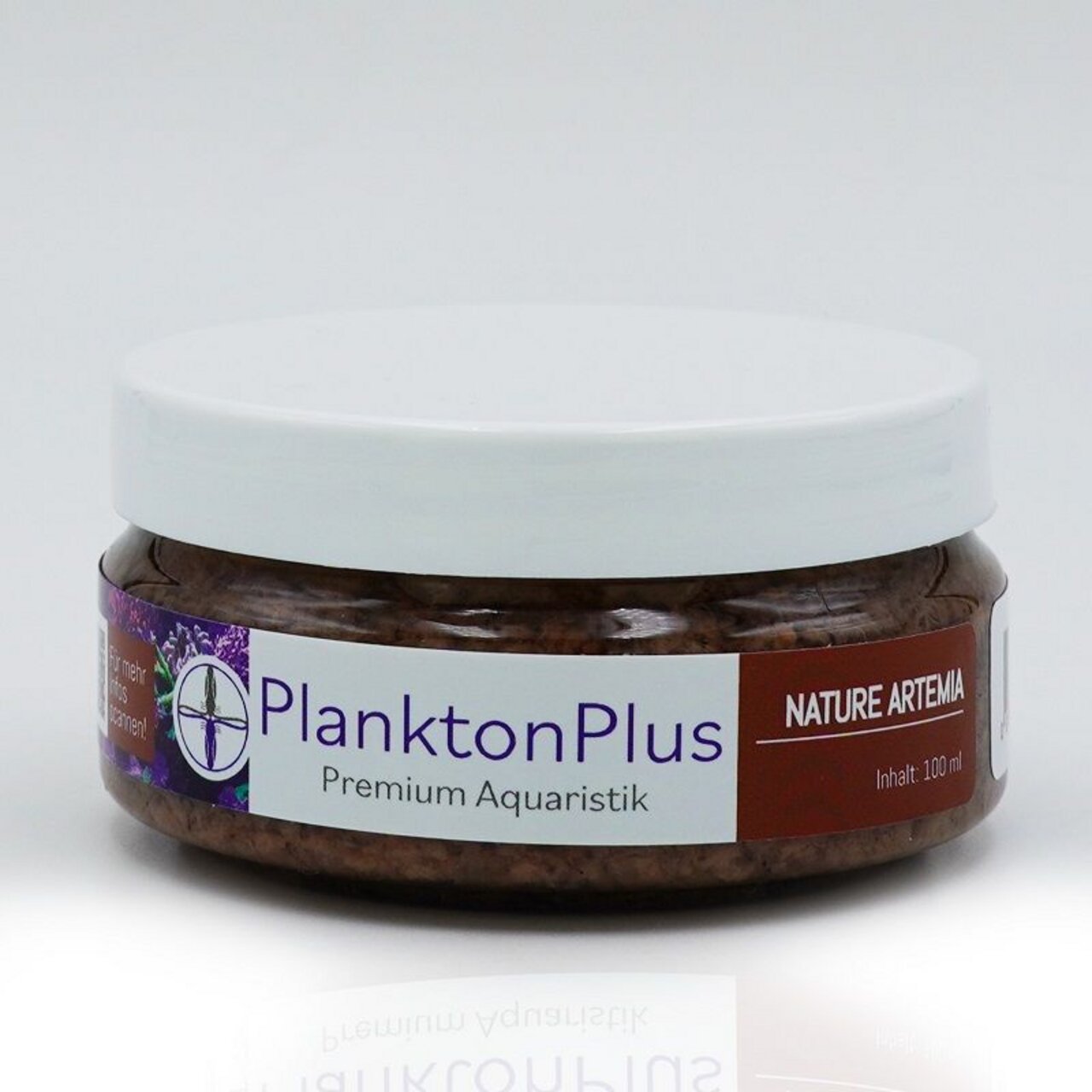 Plankton Plus "Plankton Plus Nature Artemia", Premium-Futter f. Fische & Wirbellose, Geschmacksr. Artemia, 100 ml.