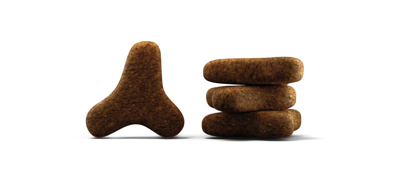 Josera Hundetrockenfutter Geflügel, für Hunde, ausgewogene Ernährung, Krokettenform (dreieckig/rechteckig).