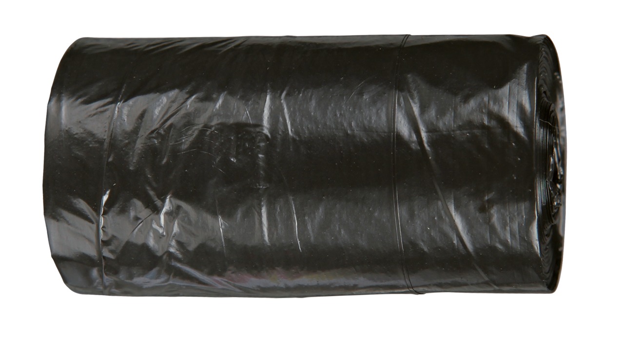 TRIXIE Hundekotbeutel, schwarz, robust & reißfest, für Hundebesitzer, hygienisch, kompakte Rolle, ideal für täglichen Gebrauch.