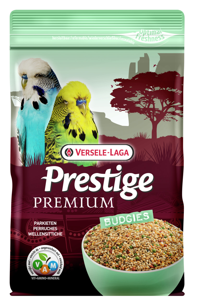 Versele-Laga Prestige Premium Budgies Wellensittiche Vogel Hauptfutter 2,5 kg