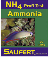 Salifert NH4 Profi Test Ammonia, Ammoniak-Test für Aquarien, für Aquaristik-Enthusiasten, 50 Tests, hergestellt in den Niederlanden.