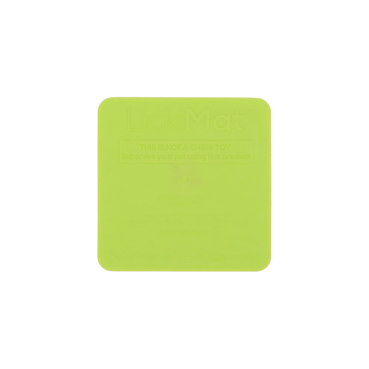 LickiMat Kitty grün 10 x 10 cm