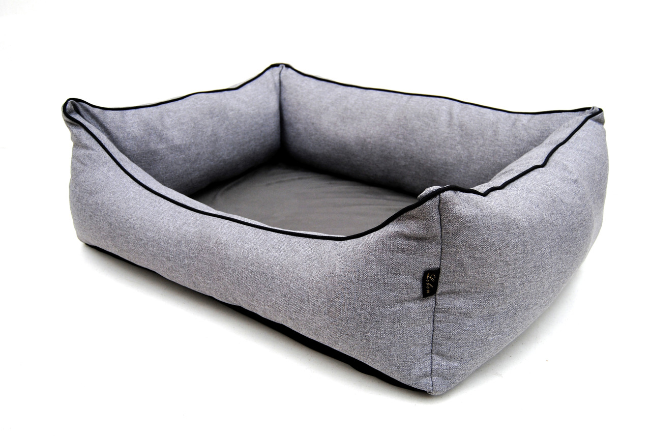 LEBON Hundebett Noah PLUS 120 x 90 x 33 cm grau