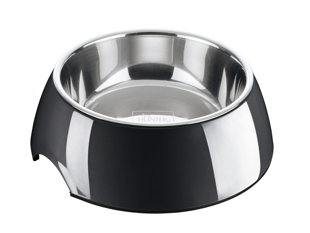 HUNTER Melamin-Napf 1400ml schwarz Hundenapf