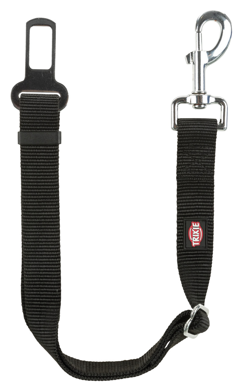 TRIXIE Sicherheitsgurtadapter für Hunde, Nylon, mit Karabiner & Gurtschloss, für sicheren Transport im Auto.