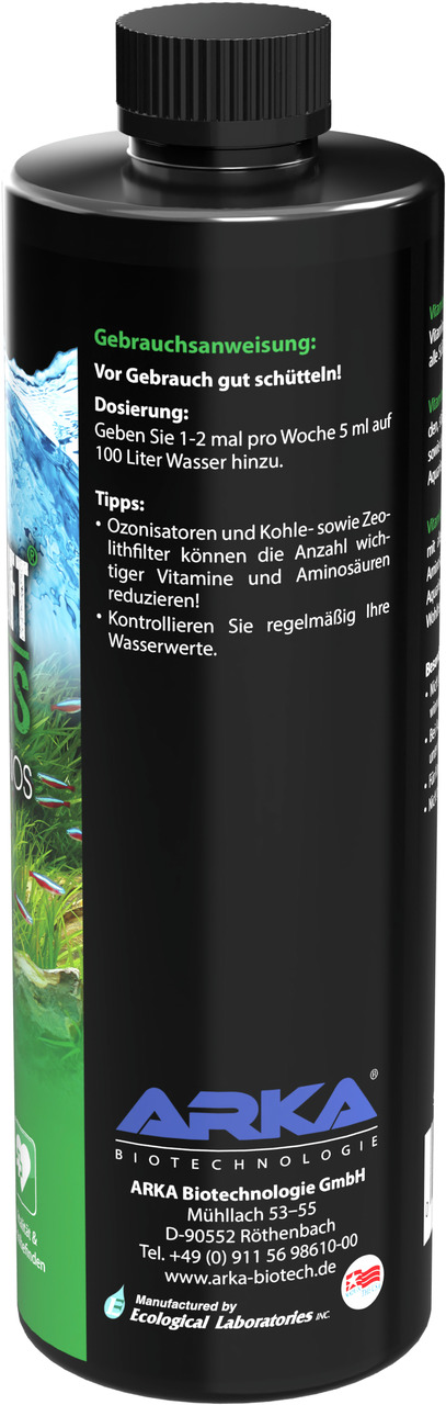 ARKA MICROBE-LIFT, Wasserpflege f. Aquarien, 473 ml, f. Aquarienbesitzer, mit Dosieranweisungen & Tipps zur Wasserqualität.