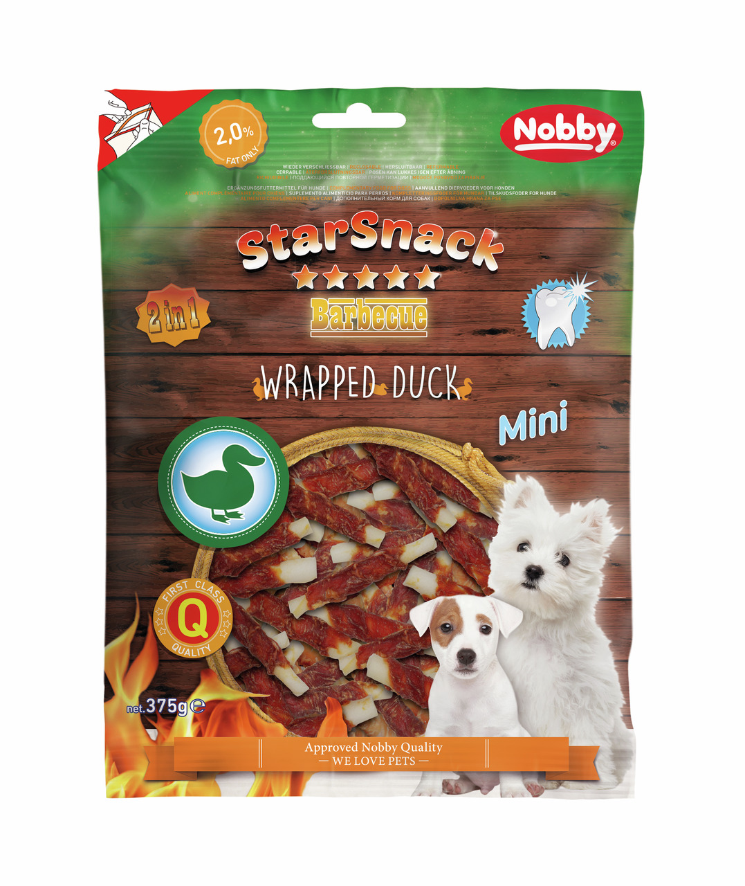 StarSnack Barbecue MINI Wrapped Duck 375 g
