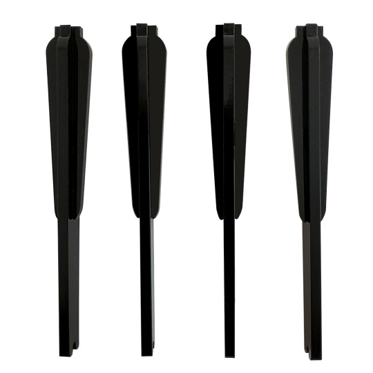 Fauna Marin Halterungen, 4 Stk., Kunststoff, für Aquarienkomponenten, schlank, langlebig, für Aquaristik-Enthusiasten.