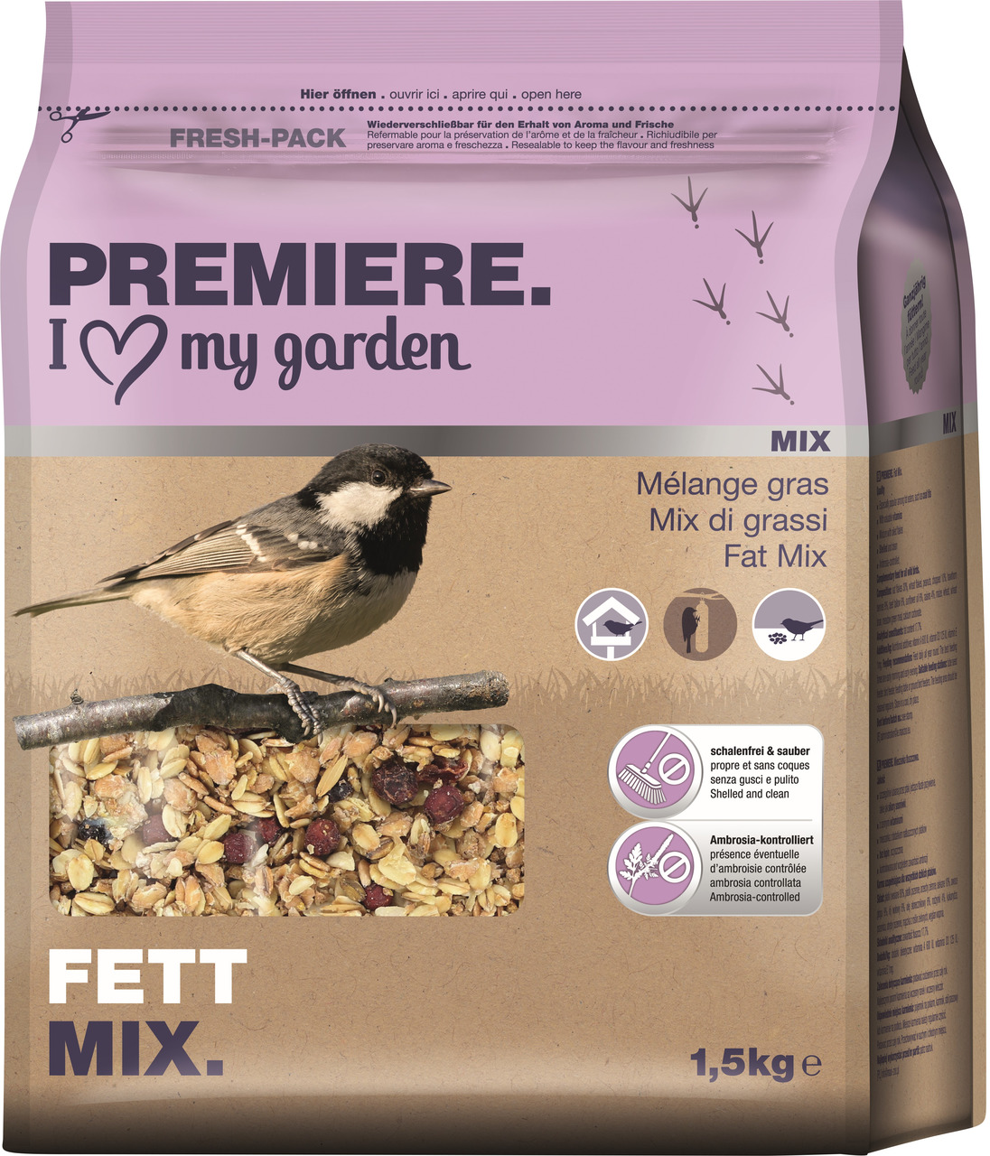 PREMIERE Fettfutter 1,5 kg