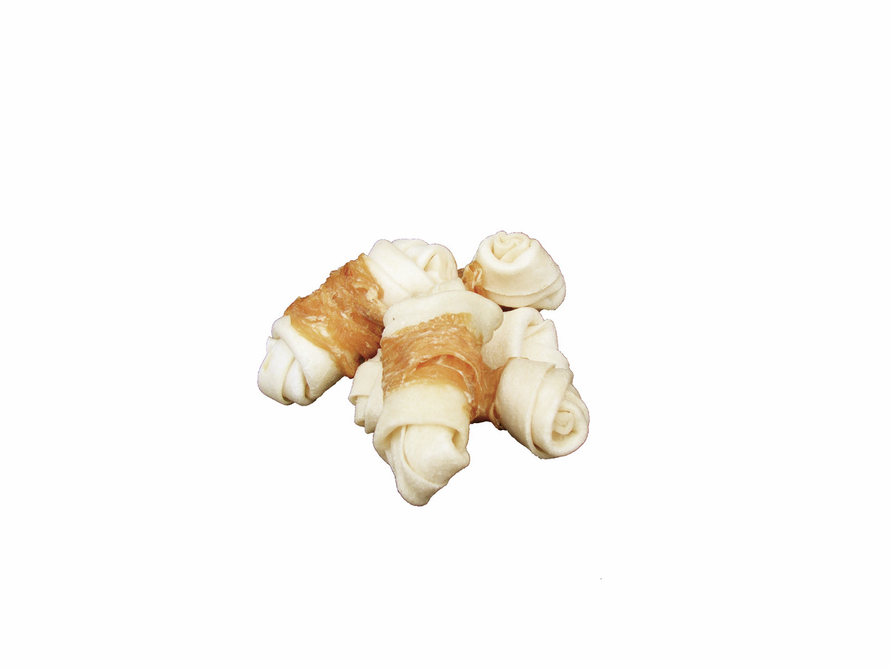 StarSnack Kauknochen Huhn, für Hunde, schmackhafter & gesunder Snack, Rinderhaut mit Hähnchenfleisch.