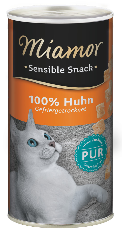 Miamor Sensible Snacks Huhn pur 30g Katzensnack