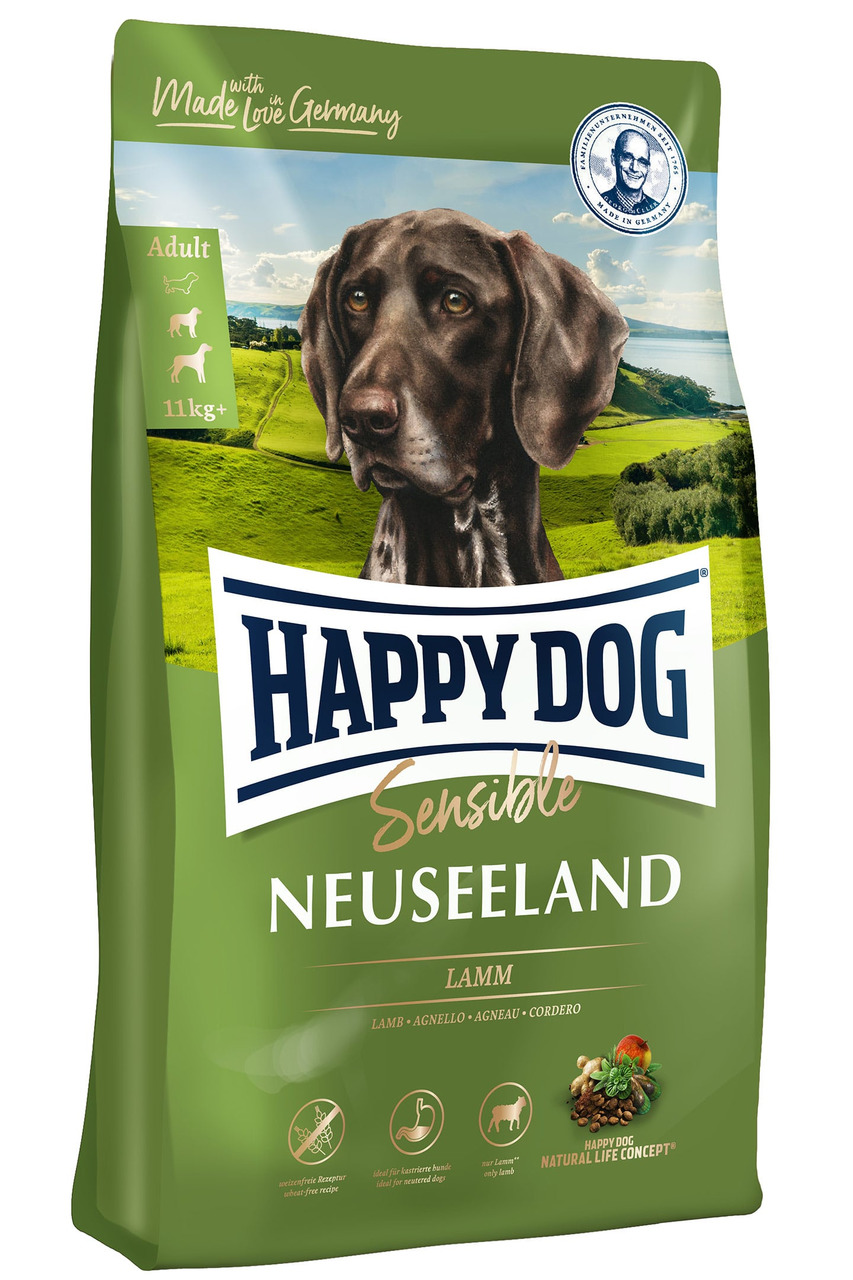 Sparpaket HAPPY DOG Supreme Sensible Neuseeland 2 x 12,5 Kilogramm Hundetrockenfutter