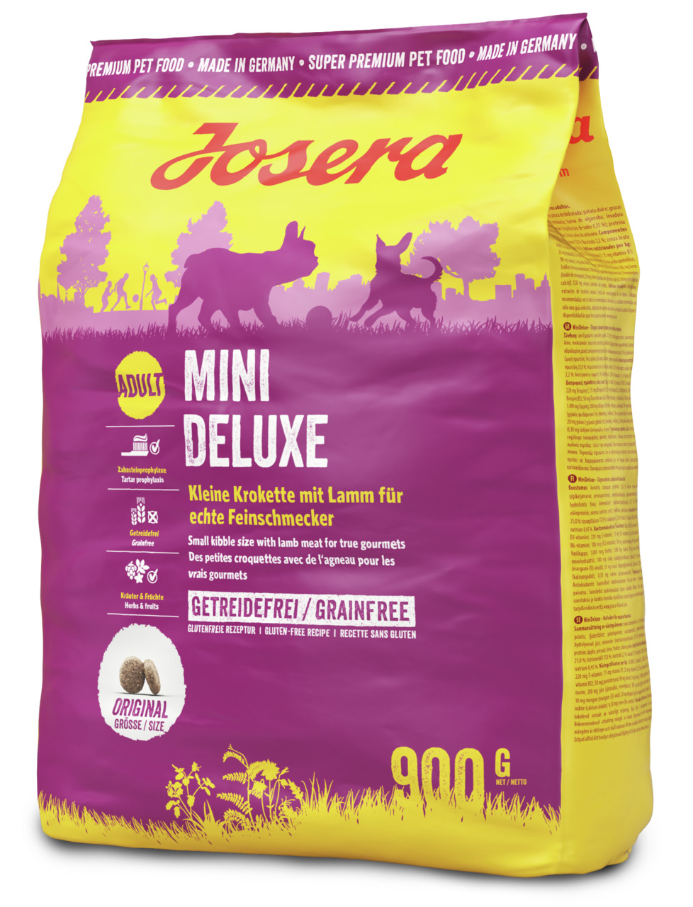 Josera MiniDeluxe Hunde Trockenfutter 900 g