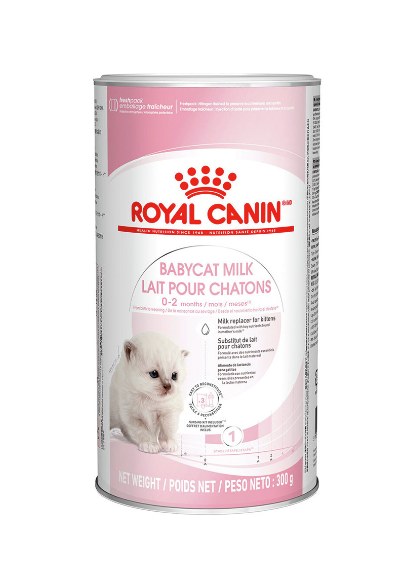 ROYAL CANIN Babycat Milk, für Kätzchen (0-2 Monate), Muttermilchersatz mit Nährstoffen, 300 g.