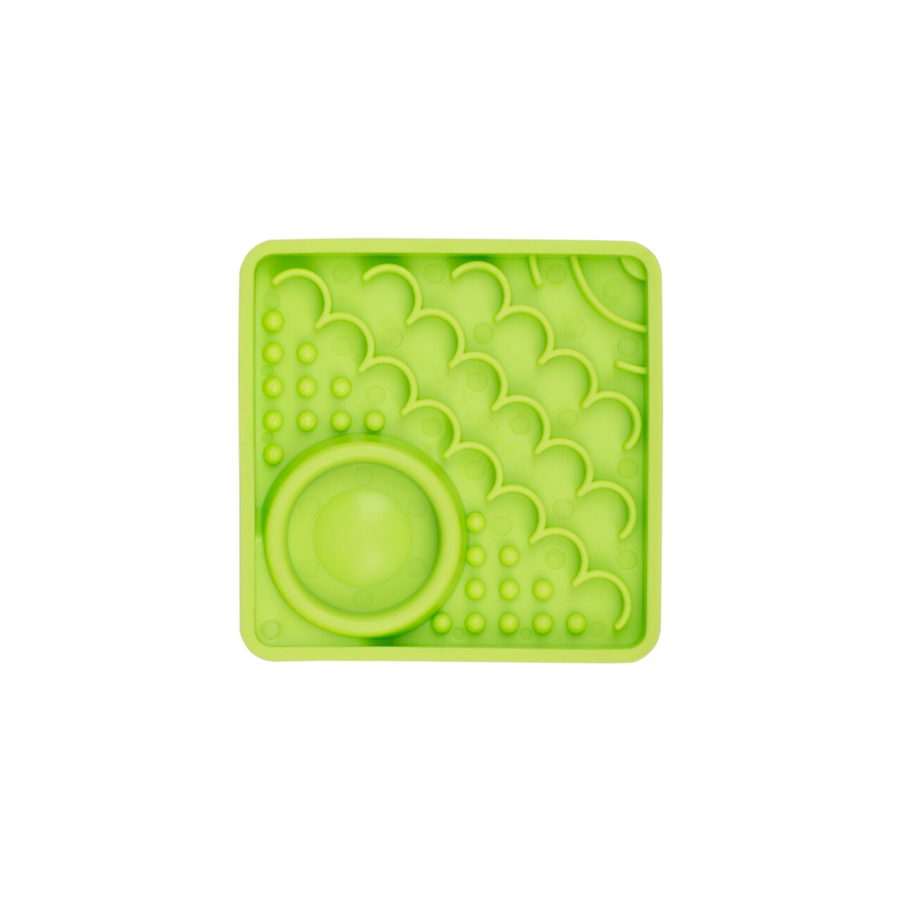 LickiMat Kitty grün 10 x 10 cm