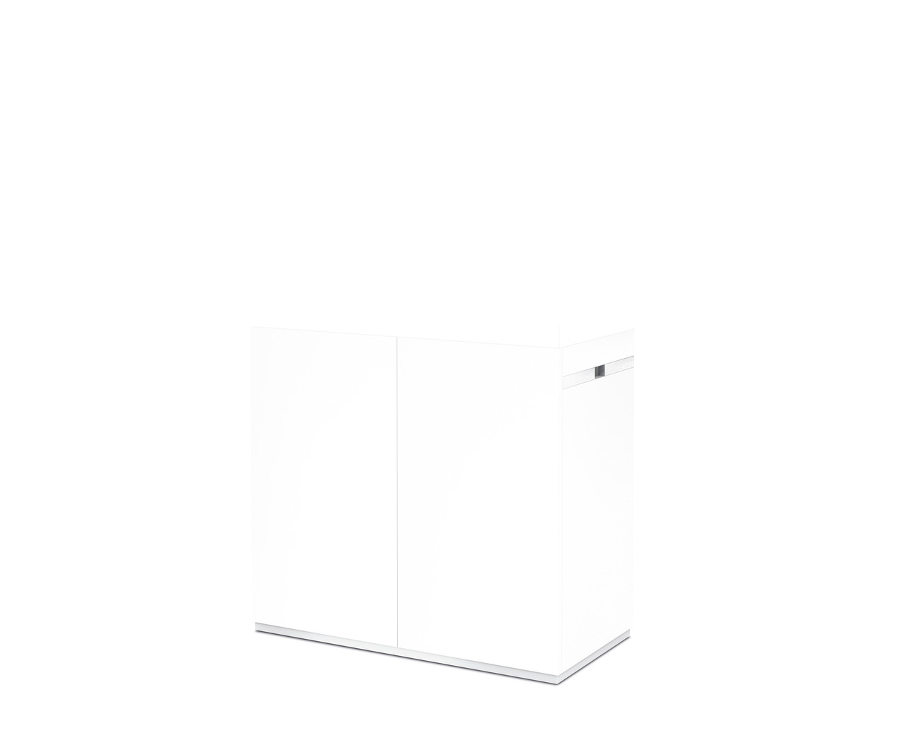 Oase Unterschrank ScaperLine 60 Weiß, für Aquarienliebhaber, minimalistisch, Stauraum für Zubehör/Technik, passend zu Oase-Aquarien.