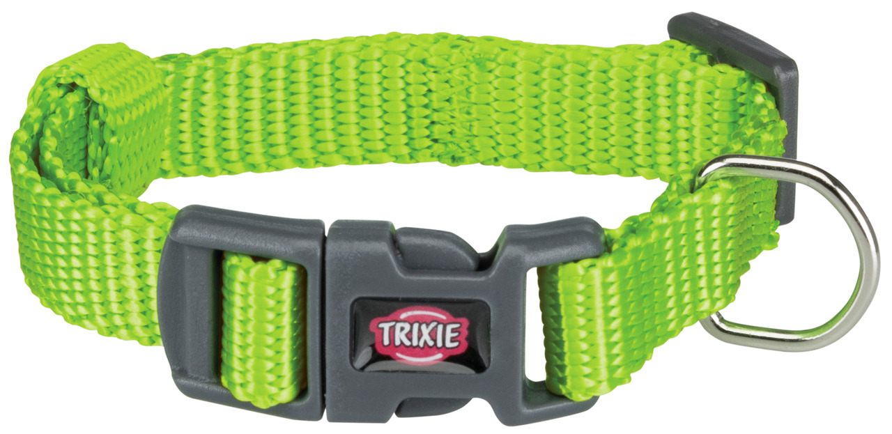 Trixie Premium Halsband Hunde S apfel
