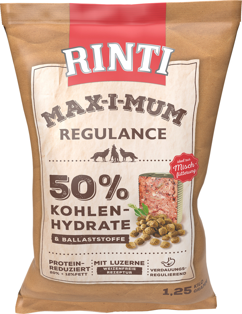 RINTI MAX-I-MUM Regulance 1,25 Kilogramm Hundetrockenfutter